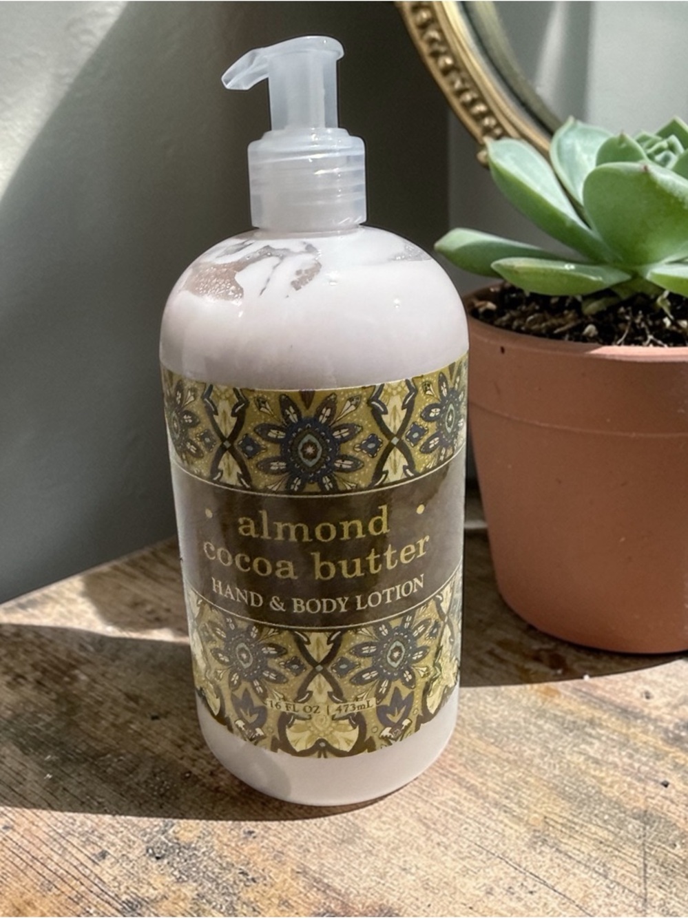 Almond Cocoa Butter Hand & Body Lotion - Greenwich Bay Trading Co. 16oz